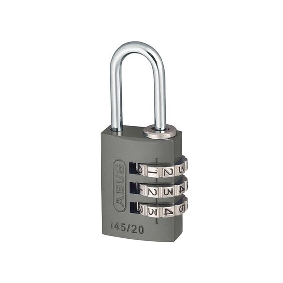 Abus Mechanical 145 Series Aluminium Combination Padlock