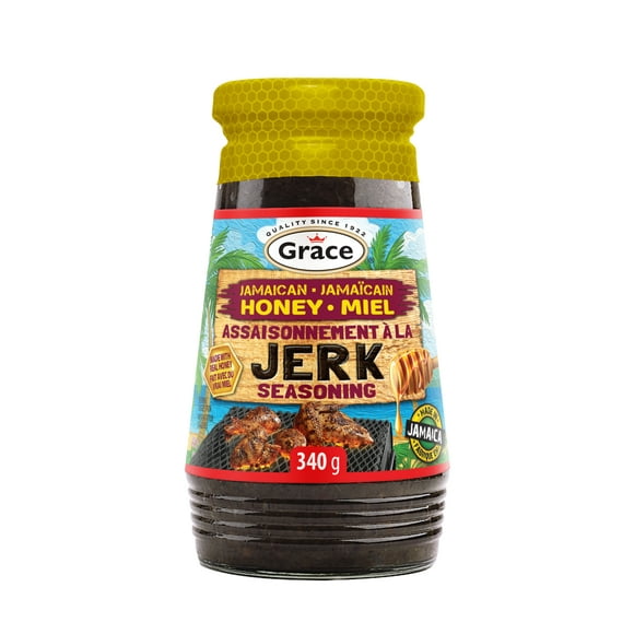 Grace Honey Jerk Seasoning, Jerk Sauces - Cooking (Shelf Stable)