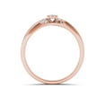 thumbnail image 3 of 1/6 Carat T.W. Diamond Cross Over Split Shank 10kt Rose Gold Engagement Ring, 3 of 5