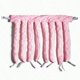 thumbnail image 1 of Rizador de pelo Octopus sin calor con pinza SleepFriendly para ondas nocturnas, peinado suave sin calor, rosa, 1 of 4