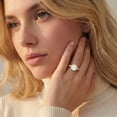 thumbnail image 6 of APSVO 18K Gold Plated Round Rings for Women Eternity Promise Wedding Band Engagement Rings Birthday Graduation Prom Mothers Day Jewelry Gifts Her Girlfriend Wife Female Adults Teen Ideas, 6 of 7