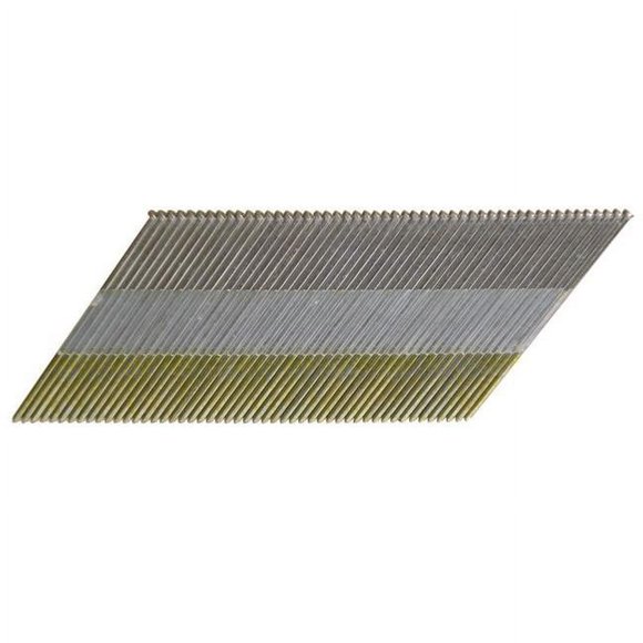 Metabo HPT 2006219 2.5 in. 15 Gauge Angled Strip Finish Nails Smooth Shank - Pack of 1000