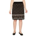 thumbnail image 3 of Women's Jacquard Knee Length Sweater Skirt, 3 of 6