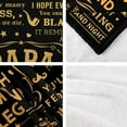 thumbnail image 6 of LHSHID Papa Gifts Blanket Birthday Gifts from Grandchildren Unique Christmas Gifts 30"x40", 6 of 6
