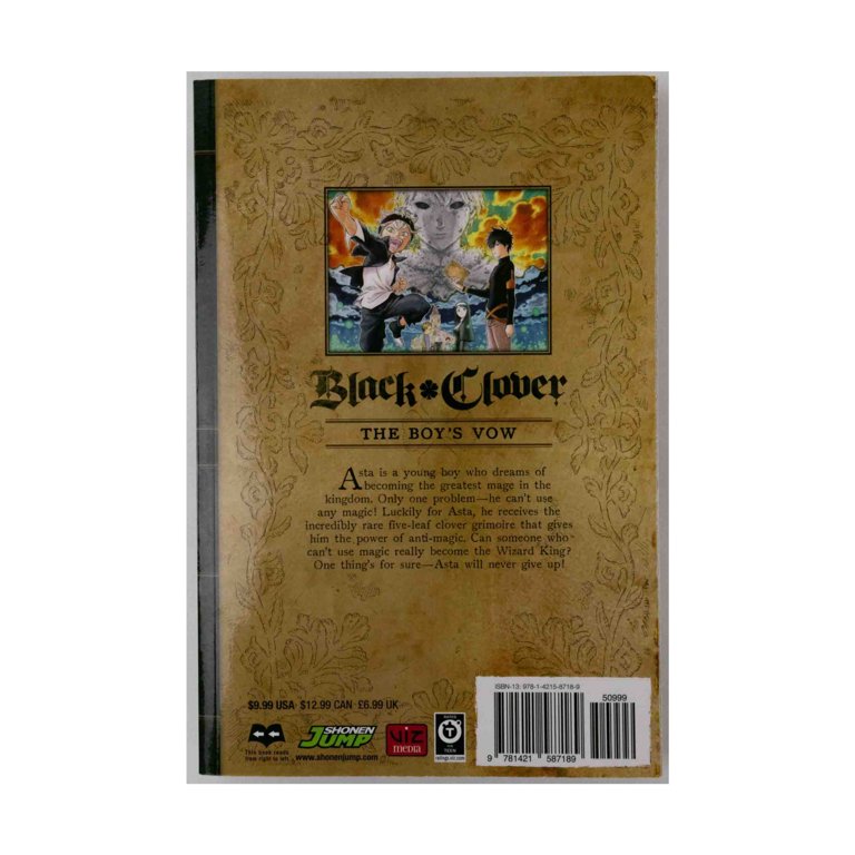 Black Clover Black Clover, Vol. 1, Book 1, (Paperback