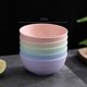 thumbnail image 1 of Cuencos de cereales irrompibles – Juego de 5 cuencos ligeros de fibra de paja de trigo – Apto para lavavajillas y microondas – para arroz, cuencos de sopa, 1 of 5