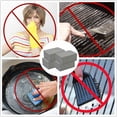 thumbnail image 4 of Juego de 4 bloques de parrilla de piedra pómez, limpieza ecológica, limpiador de piedra pómez reutilizable para limpiar parrillas de barbacoa, planchas, azulejos de horno Rojo Verde  Cocina, Decoración y Otros, 4 of 5