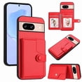 thumbnail image 3 of FOXDOCK Case for Google PIXEL 8 RFID-Blocking Card Holder - Stylish Button Closure Design, 3 of 4