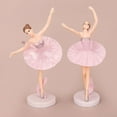 thumbnail image 4 of MLINS 3 Pcs Figures Ballet Girl's Handwriting Ballet Ornaments Baby Bride 14CM Pink, 4 of 8