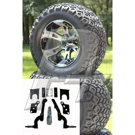Club Car DS Golf Cart Lift Kit Tire and Wheel Combo - 2003.5-Up - 22