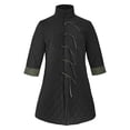 thumbnail image 4 of Men's Autumn And Winter Retro Casual Style Stand Collar Lapelless Coat, 4 of 4