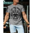 thumbnail image 3 of Gymish Let The Gains Begin Workout T-Shirt, Funny Gym Shirts, Lifting T-Shirt, Deadlift, 3 of 5