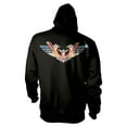 thumbnail image 2 of Men's Hawkwind Sonic Attack Zippered Hooded Sweatshirt Small Black, 2 of 2
