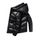 thumbnail image 3 of Chaqueta corta con capucha brillante de diseñador para hombre, marca de invierno, con relleno de plumón de pato, chaqueta ligera de lujo para hombre, abrigo acolchado, 3 of 4