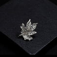 thumbnail image 4 of Broche de Cristal Hoja de Arce Boho Fernando Plata, 4 of 8