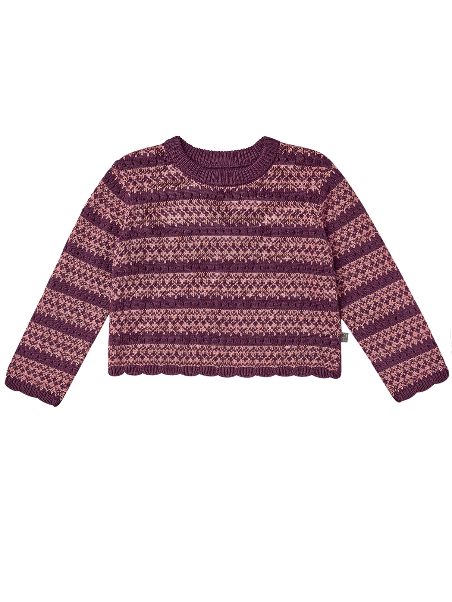 Modern Moments by Gerber Toddler Girl Pointelle Sweater Knit Set, 2-Piece, Sizes 12 Months - 5T