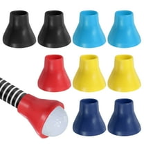 Uxcell Golf Ball Retriever Grabber Golf Ball Suction Cup Grabber Rubber Putter Grip Picker Black/Blue/Red/Dark Blue/Yellow