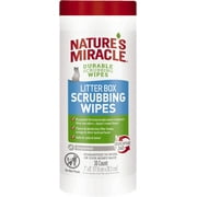 Nature’s Miracle Litter Box Scrubbing Wipes 30Ct