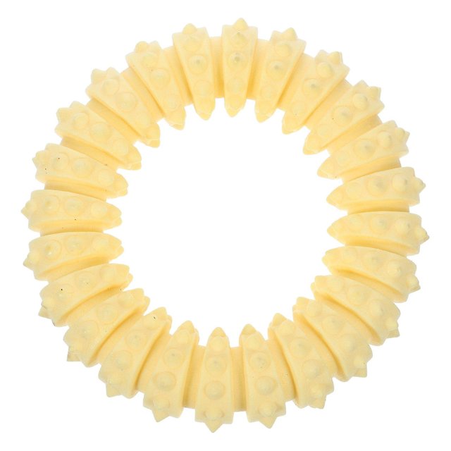 Round Ring Toy Puppy Teething Toy Soft Chewing Toy Pet Dog Biting Toy Pet Supply