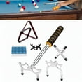 thumbnail image 2 of Almencla Bâton de Billard Rétractable pour Club Accessoire de Table de Billard Rouge, 2 of 8