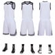 thumbnail image 5 of Basketball uniform set men's and women's Jersey printing vest children's training sports competition team uniform College student Jersey wholesale, 5 of 5