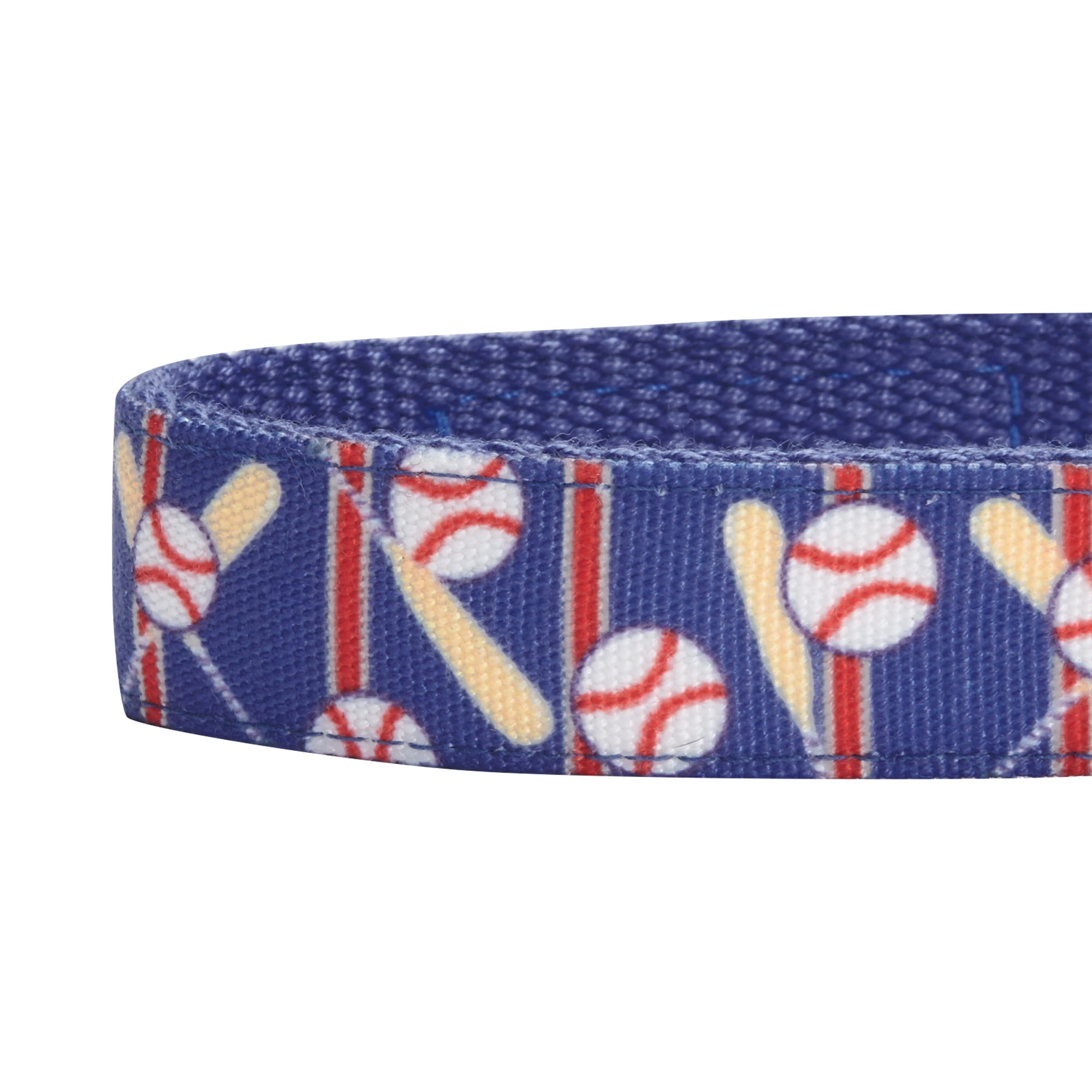 Blueberry Pet Sports Fan Basketball Canvas Adjustable Dog Collar