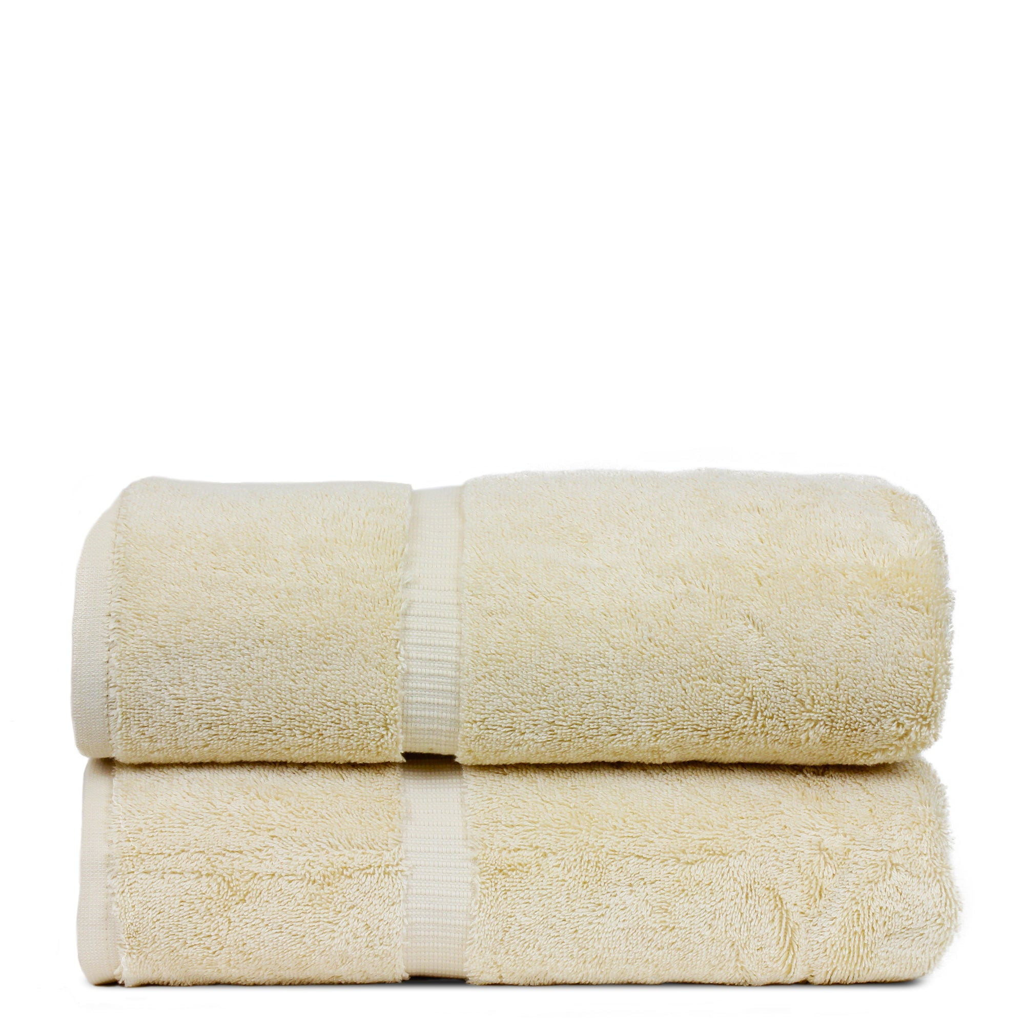 White Classic Luxury 8 Piece Bath Towel Set - 700 GSM Cotton