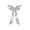 Silver, variant on Extra-Large Christmas Bow Decoration – 45.28 Inch Oversized Cloth Bow for Tree Top, Porch, Window, Party Decor