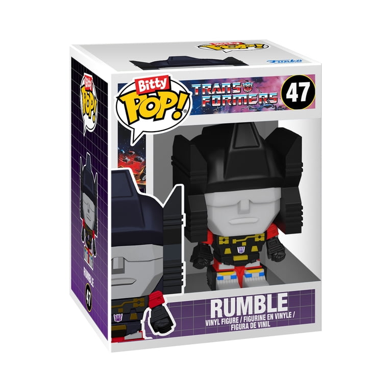 Funko Bitty Bots: Transformers Soundwave Bot with Rumble, 0.9