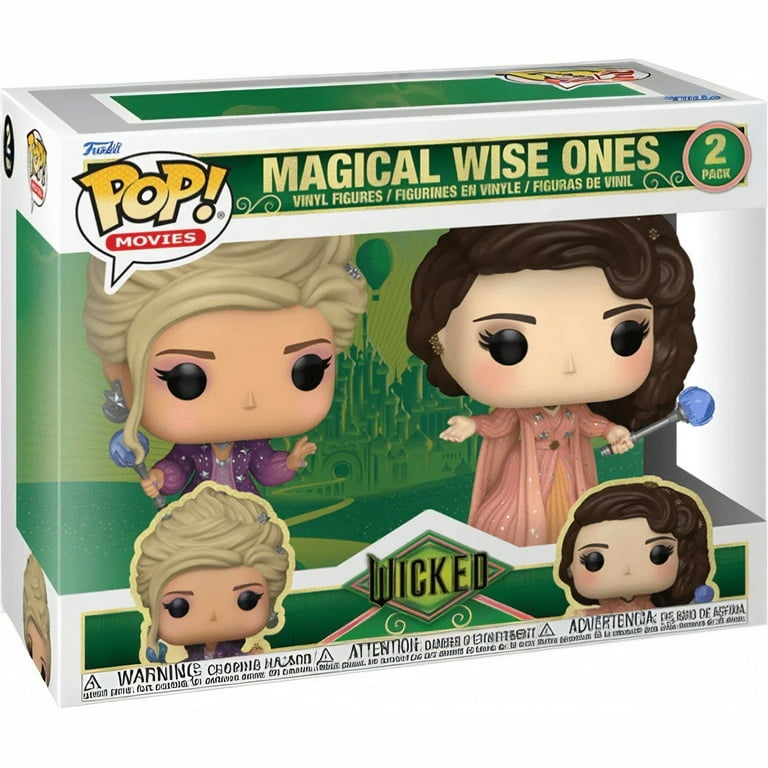 Funko POP! Movies: Wicked: Magical Wise Ones 2-Pack - Walmart.com