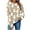 Khaki, variant on Makaor Sweatshirt Women Halloween Crew Neck Tops Fleece Long Sleeve Pullover Casual Fall Clothes Green L