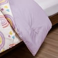 thumbnail image 5 of Wellco 4 Piece All Season Bedding Comforter Set, Ultra Soft Polyester Elegant Bedding Comforters——Heart and Cute Rainbow, 5 of 6