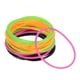 thumbnail image 1 of Pulseras de gel de silicona Uxcell de los años 80, pulseras brillantes, bandas de neón, 4 colores, paquete de 60, 1 of 7