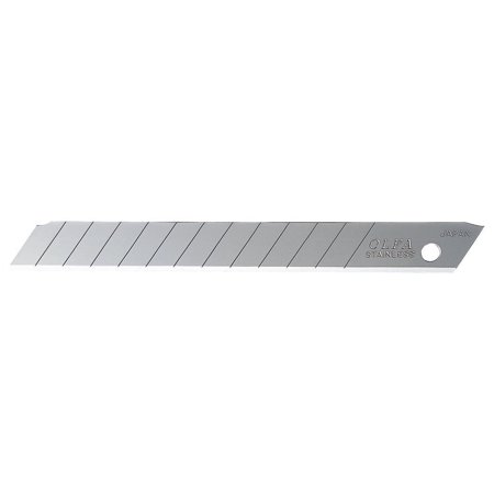 UPC: 0091511500349 | Olfa Stainless Steel Snap-Off Blades 10/Pkg.