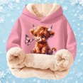 thumbnail image 2 of Glisme Big Girls Hoodies Graphic Print Long Sleeve Fall Winter Warm Sweatshirts For Girls Size 9-10 Years, 2 of 5
