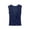 Blue, variant on Women's Deep V Drape Tank Tops, Elegant Wrap Front Ruched Sleeveless Blouse, Slimming Casual Tee for Date & Party