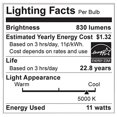 thumbnail image 2 of SATCO BR30 LED 11W NAT. Light Bulb - S9045, 2 of 3