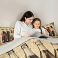 thumbnail image 5 of Homewish Vintage Cola Twin Bedding Sets 7-Piece for Kids, Retro Cola Bottle Bedding Comforter Set, Summer Holiday Party Reversible Sheet Sets, Luxury Bedroom Decor, 5 of 8