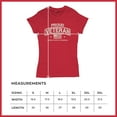 thumbnail image 7 of Proud Veteran T-Shirt Veteran's Day Military Honor US Flag Army Air Force RED Friday American Patriot Women's Tee, 7 of 7