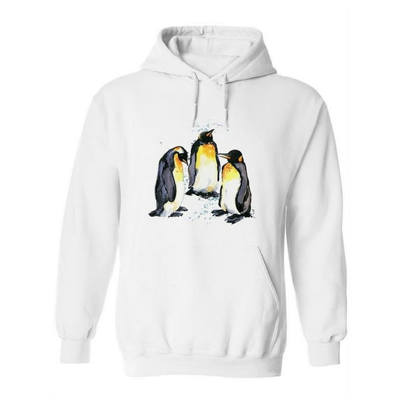 Penguins Hoodie Women -Image by Shutterstock, Female 3X-Large