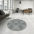 thumbnail image 3 of Ahgly Company Indoor Rectangle Patterned Iron Gray Novelty Area Rugs, 8' x 12', 3 of 6