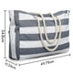 thumbnail image 2 of Beach Bag, Swimming Bag, Waterproof Beach Bag, Swimming Pool Bag, Beach Bag, Shopping Bag, Foldable-QQ, 2 of 5