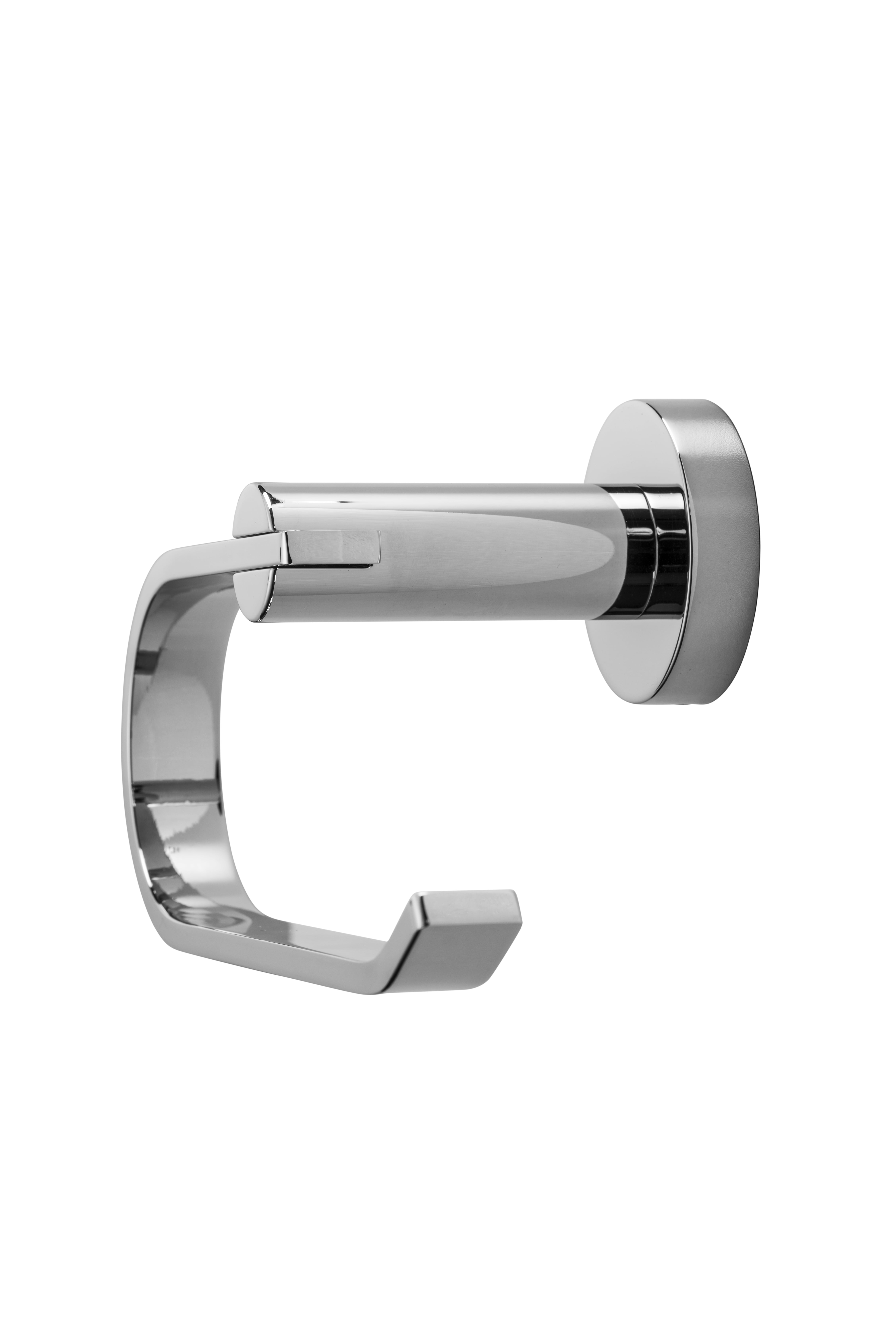 Croydex Metra Flexi Fix  Wall-Mounted Toilet Paper Holder in Chrome