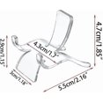 thumbnail image 2 of 10 Pcs 1.8" Clear Acrylic Easel H Display D For Ode Mineral Agate Stool Ing Acrylic Display H Ph H, 2 of 5