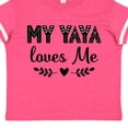 thumbnail image 4 of Inktastic My Yaya Loves Me Grandchild Girls Toddler T-Shirt, 4 of 5