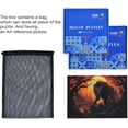 thumbnail image 6 of Jigsaw Puzzle Scary Werewolf 1000 Pieces, Zigsaw with Alphabet Partition Storage Bag Easy to Solve, Fun Family Game Creative Gift for Friends Parents Grandparents, 6 of 6