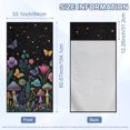 thumbnail image 5 of ZUXONGSY Car Seat Cover Towel Butterfly Flower Print Cars Seat Towel Covers Non-Slip Towel Bucket Seat Covers Universal Fit for Cars Suvs Vans Trucks, 5 of 8