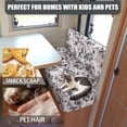 thumbnail image 5 of Aplkyhs Retro Flower RV Dinette Cushions Comfortable RV Accessories Stretchable Couch Cover 2 Cushion Sofa Stylish Loveseat Sofa Chair Cover Furniture Protector, 5 of 7