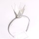 thumbnail image 1 of Diadema de princesa con broche para el cabello con coronas de tela brillante para fiesta, 1 of 1