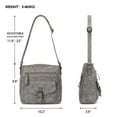 thumbnail image 6 of KouLi Buir Crossbody Purses for Women Multi Pockets Large Shoulder Hobo Crossover Bags Christmas, 6 of 7